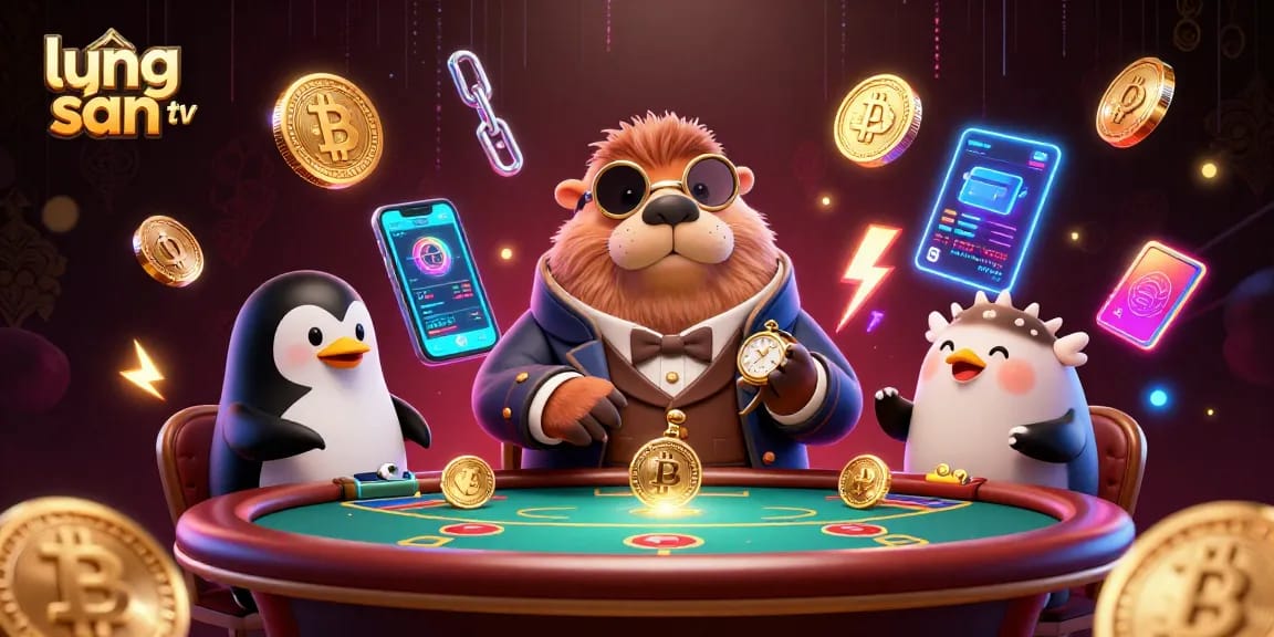 Experience the thrilling action of lương sơn tv at an underwater poker table with crypto elements.