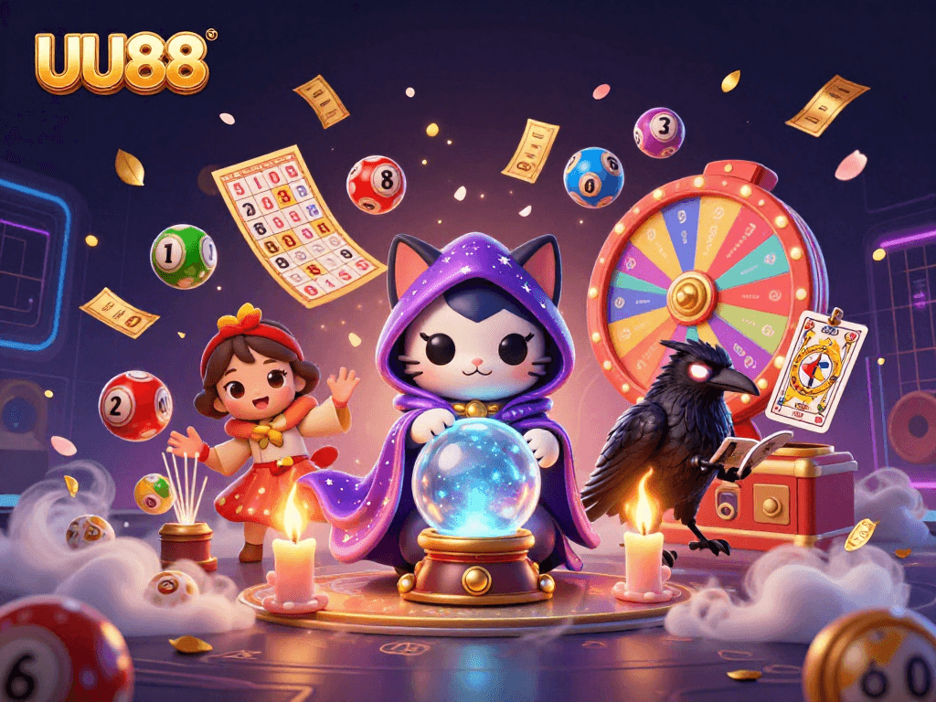 Engage in win-boosting moments at UU88 with colorful lottery dynamics and enchanting characters.