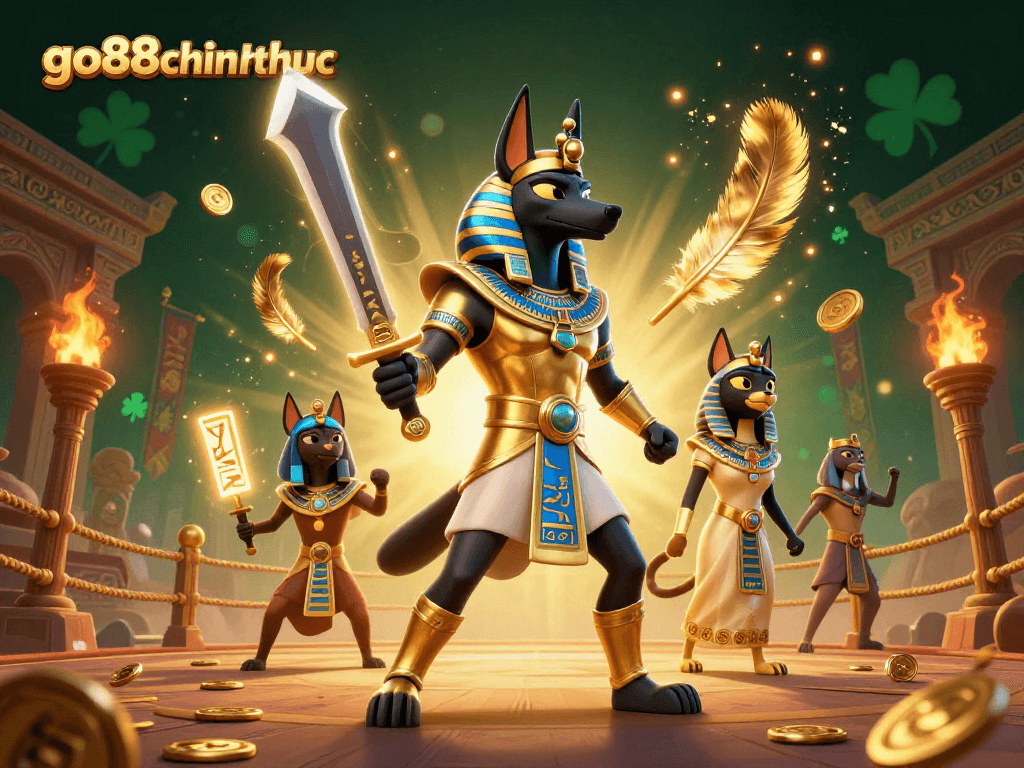 Engage with go88chinhthuc in this vibrant casino scene featuring iconic characters and dynamic elements.