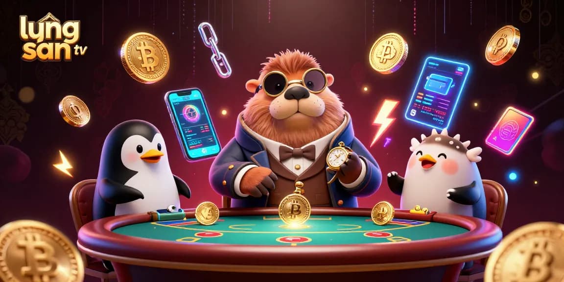 Experience the thrilling action of lương sơn tv at an underwater poker table with crypto elements.