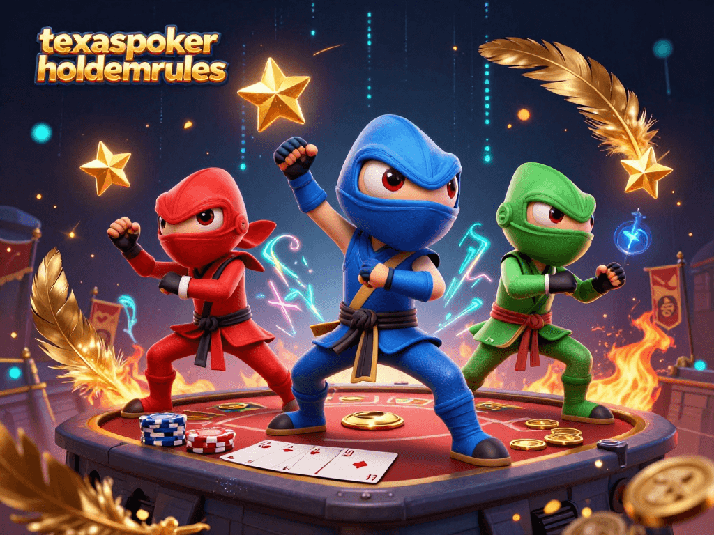 Participate in the thrilling action of texaspokerholdemrules with chameleons showcasing poker mastery.
