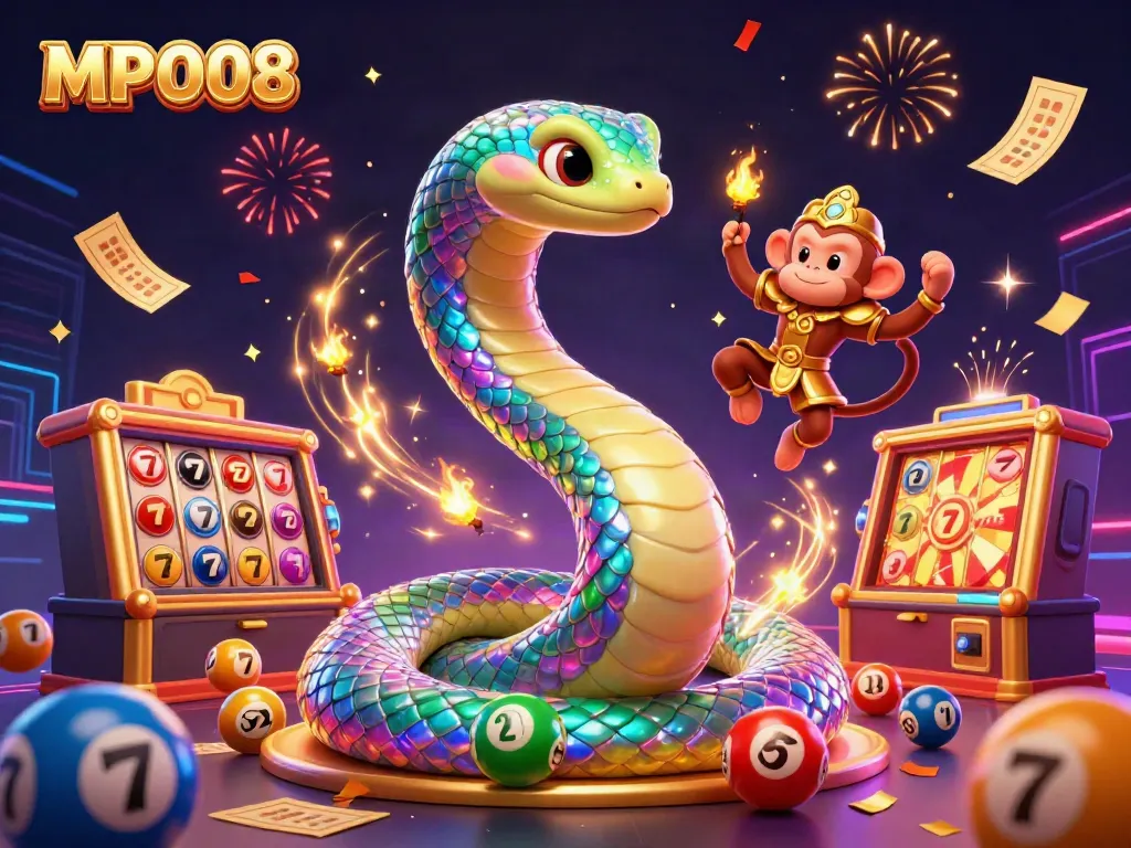 Experience the exhilarating world of MPO08 slots with vibrant bursts of color and dynamic gameplay.