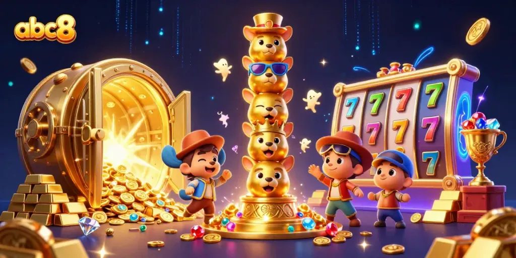 Spin the reels and unlock treasures with abc8's vibrant casino adventure