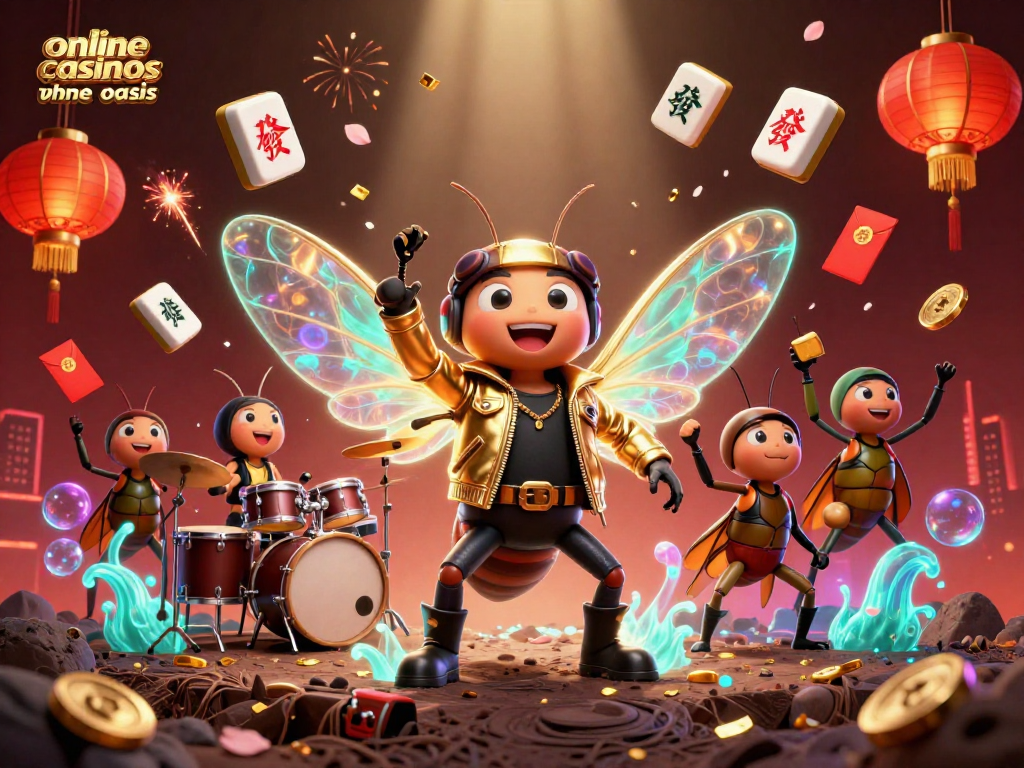 Engage with online casinos ohne oasis through a vibrant 3D scene of lively characters performing