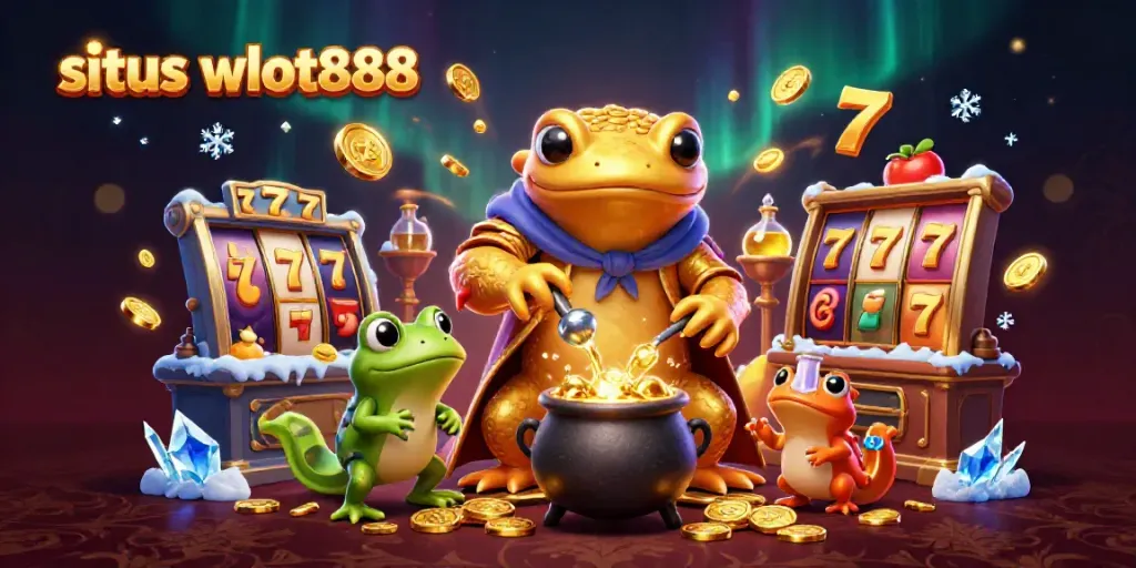 Aktivitas mengubah logam menjadi koin emas pada situs wslot888 yang penuh dengan slot dan elemen permainan.