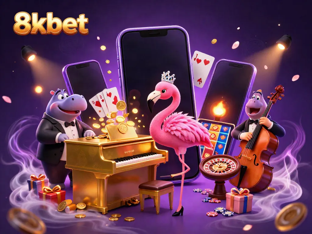 Experience thrilling gaming at 8xbet with vibrant visuals and exciting casino elements.