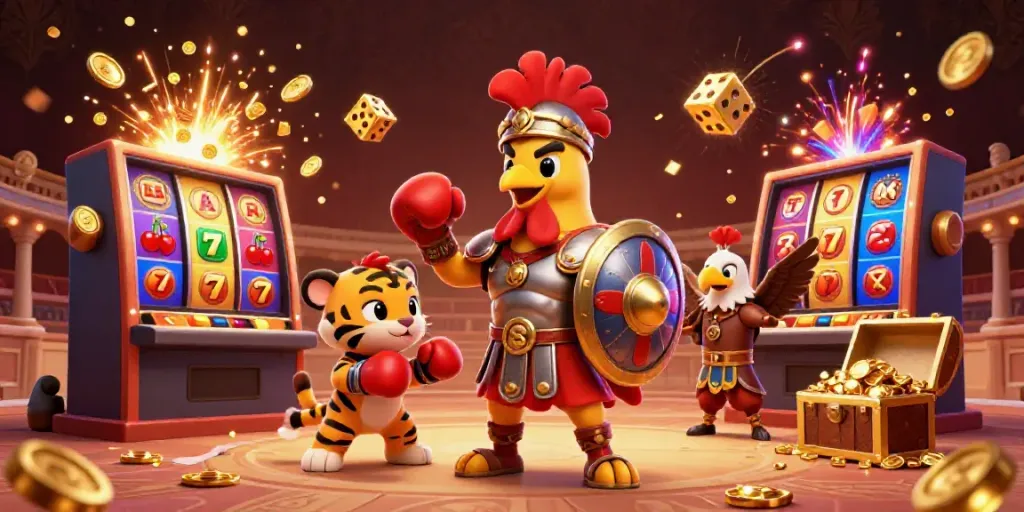 Menang besar dengan slot pragmatic play di arena kasino 3D penuh warna.