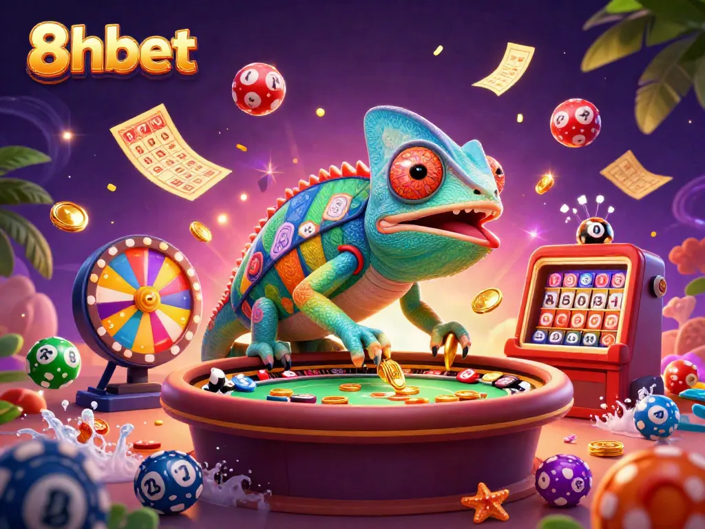 Experience the vibrant excitement of 8xbet with colorful elements showcasing dynamic gaming action.