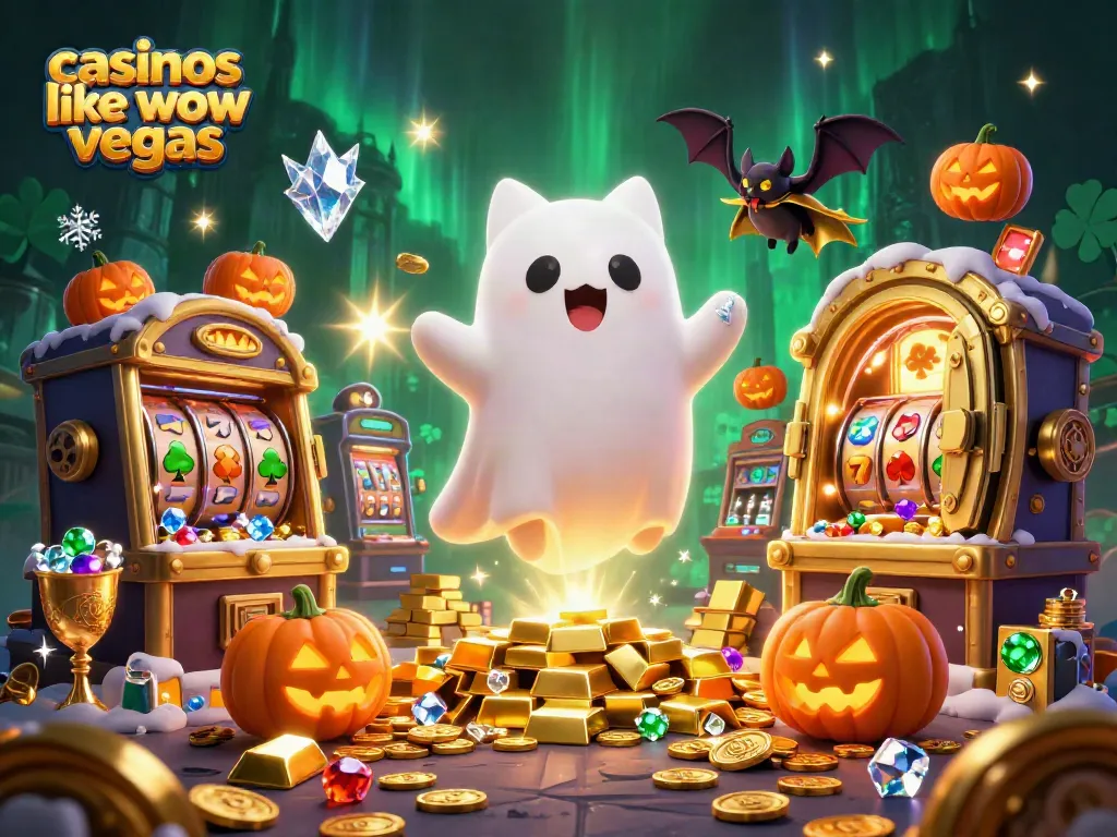 Play exciting games at casinos like wow vegas with thrilling ghostly characters and treasures.
