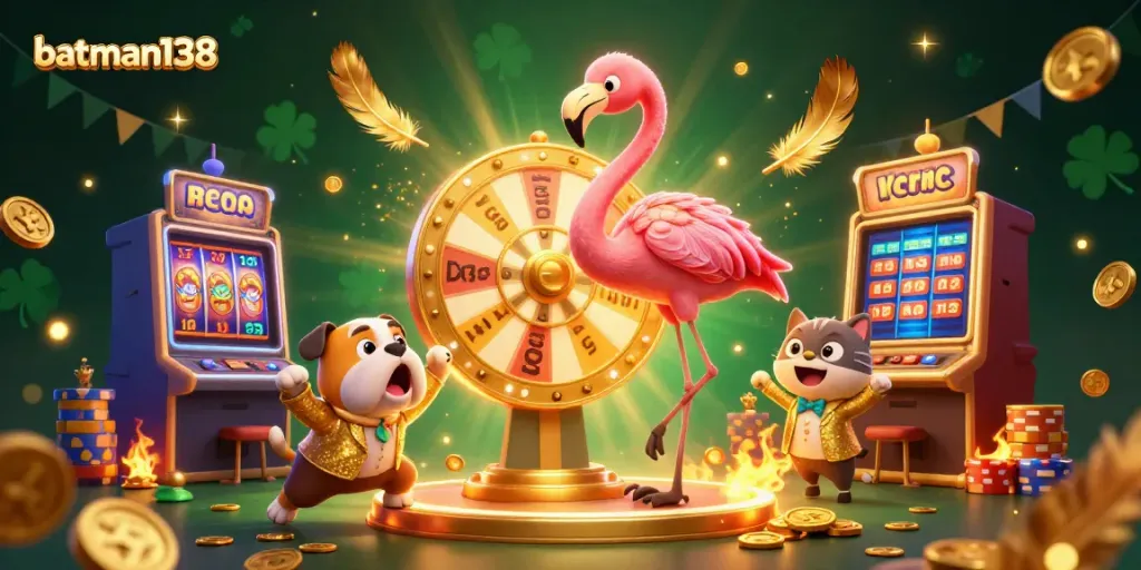 Spin the prize wheel with batman138 to win slots excitement and treasures.