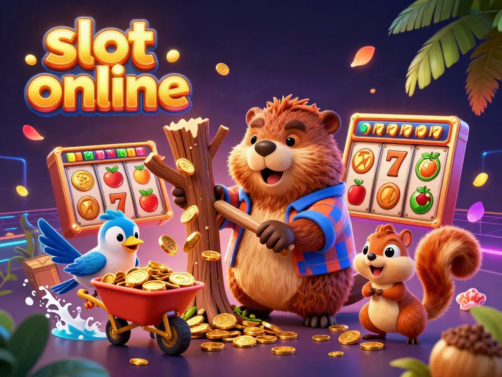 Experience the thrill of slot online with vibrant characters and dynamic gaming elements.