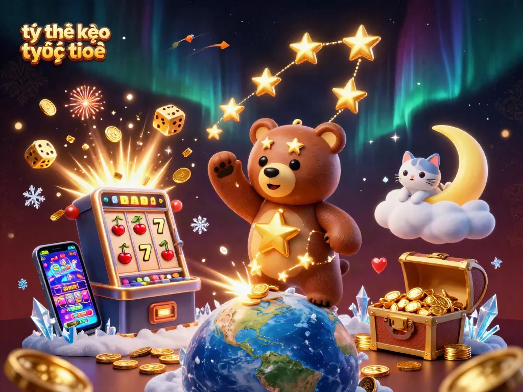 Engage with tỷ lệ kèo trực tuyến through vivid 3D casino action featuring vibrant characters and dynamic imagery.